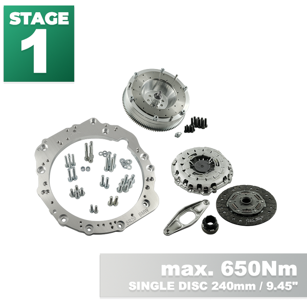 PMC STAGE 1 Nissan SR - BMW M57N HGU HGK - 240mm / 9.45"
