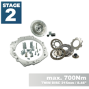 PMC STAGE 2 Toyota JZ - BMW M57N HGU HGK - 228mm / 8.98"