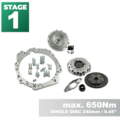 PMC STAGE 1 Toyota UZ - BMW M57N HGD JGA - 240mm / 9.45"
