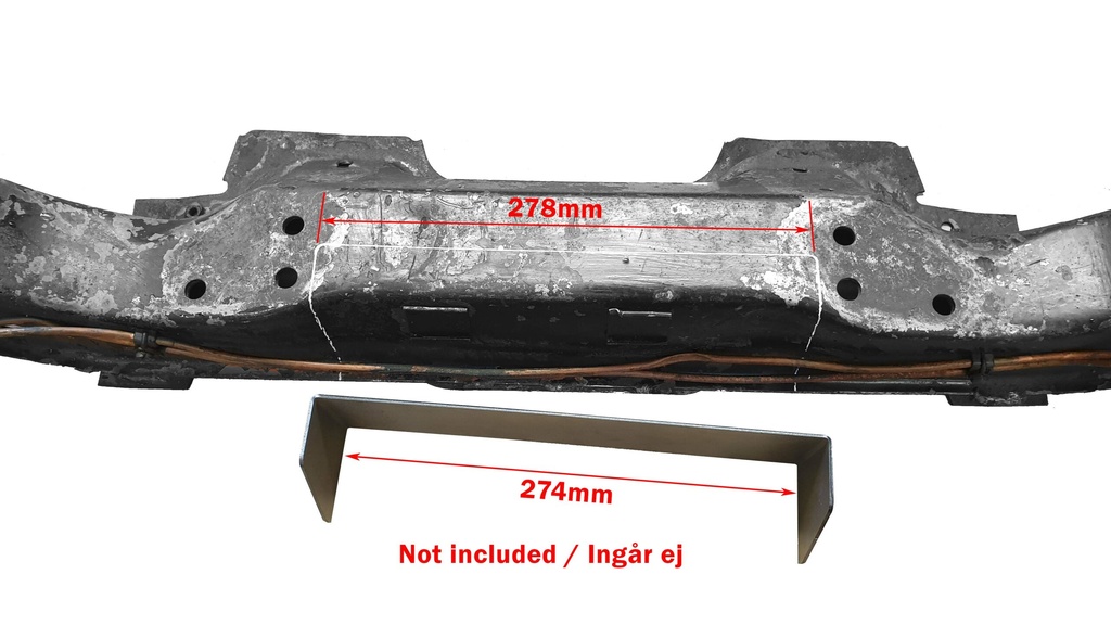 Engine mount Volvo 240 - GM LS V8