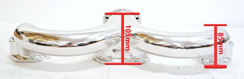Headers Small Block Chevy (SBC) Chrome Rams horn