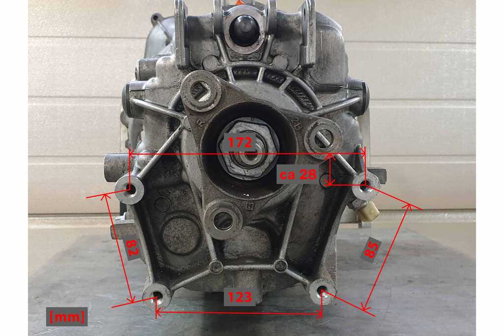 Gearbox mount BMW ZF 6vxl - Volvo 240 / 740 /940