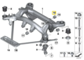 IRP Differential bushings Aluminum BMW E46 M3