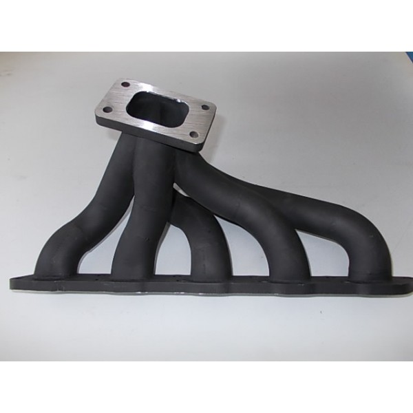 Exhaust manifold Volvo 740/940 5cyl Straight mount mild steel