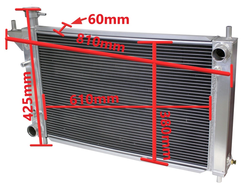 Radiator Ford Mustang V8 94-96