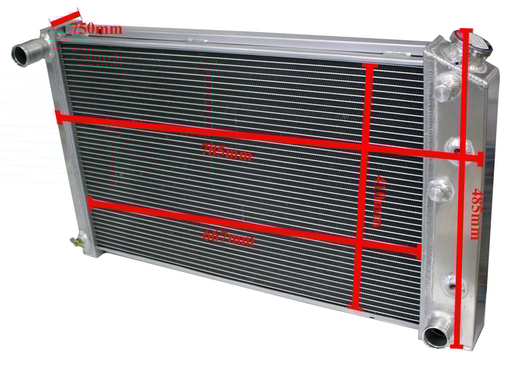 Radiator Chevrolet Camaro 70-81, Pick up