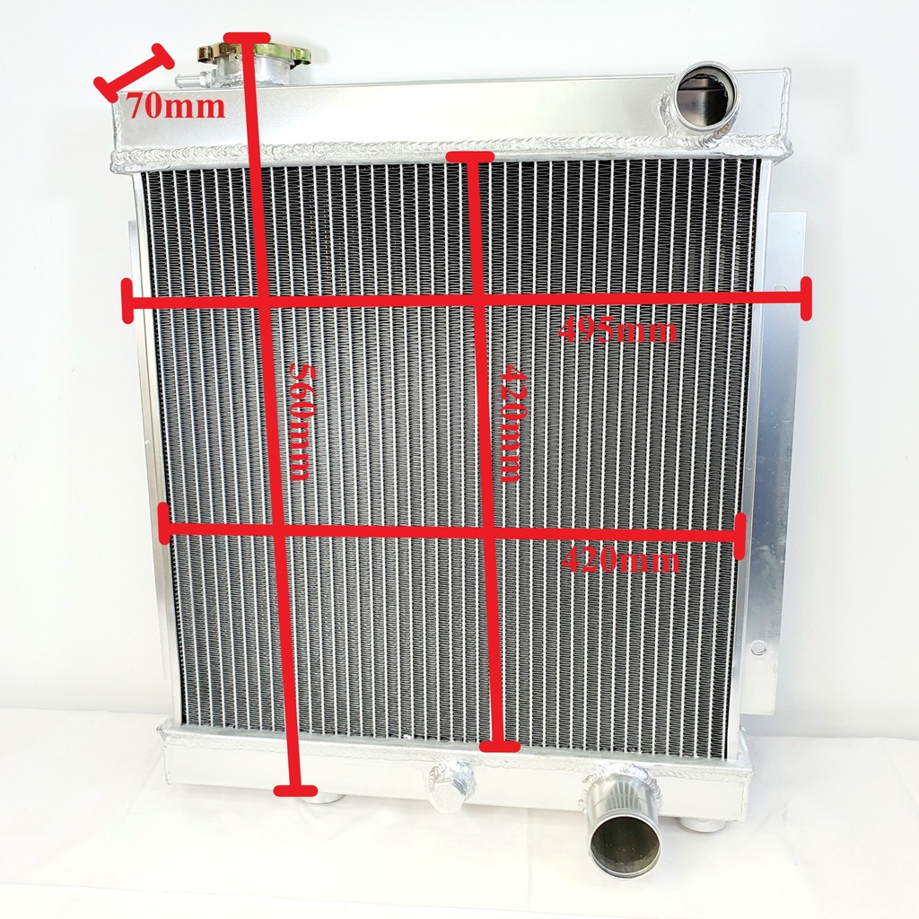 Radiator  Ford Mustang 64-66