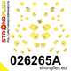 026265A: FULL SUSPENSION POLYURETHANE BUSH KIT SPORT