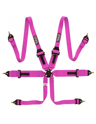 QSP 6 point safety harness 3" FIA FHR Touring