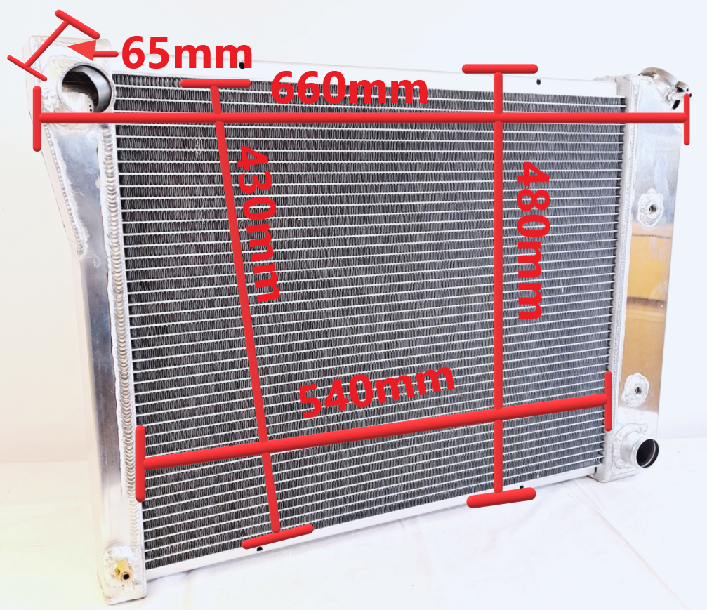 Radiator Chevrolet Impala 71-73, Camaro 70-81, Chevelle 68-73