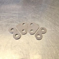 Rear floor strength plate BMW E46