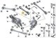 Rear adjustable upper camber arms BMW F2x, F3x