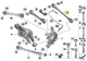 IRP Rear adjustable toe arms BMW F2x, F3x