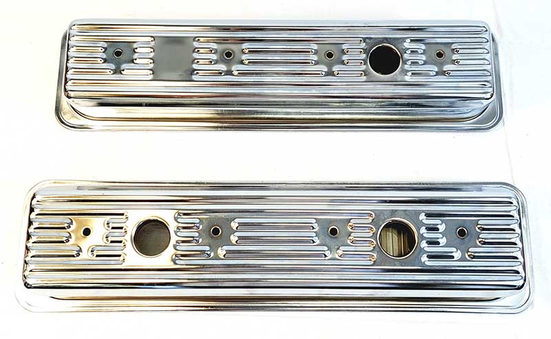 Valve covers Chevrolet 87- Low
