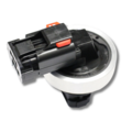 Contact tank feedthrough universal with welding flange in aluminum