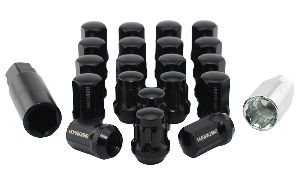 Wheel Nut Black M12x1,25 (32mm)