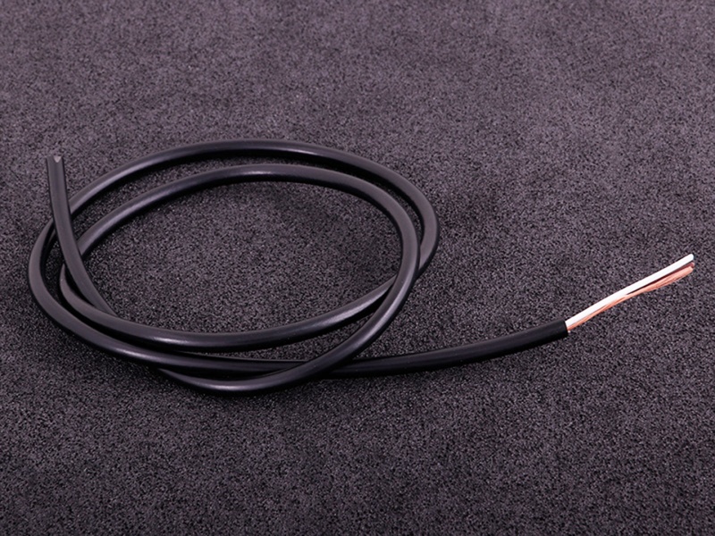 Shielded Cable 2-Wire Black