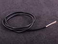 Shielded Cable 2-Wire Black