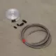 Holset Oil in Kit Turbo 1 x Straight + 1 x 90 Degree AN4 + Alu Heat Shield