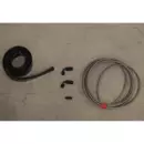 Garret Oil in Kit Turbo 2 x 90 Degrees AN4 + Silicone Heat Protection Stocking
