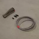 Holset Oil in Kit Turbo 2 x Straight AN4 + Heat protection sock