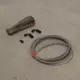 Holset Oil in Kit Turbo 2 x 90 Degrees AN4 + Heat protection sock