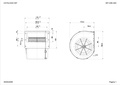 SPAL Radial fan 910 m³/h