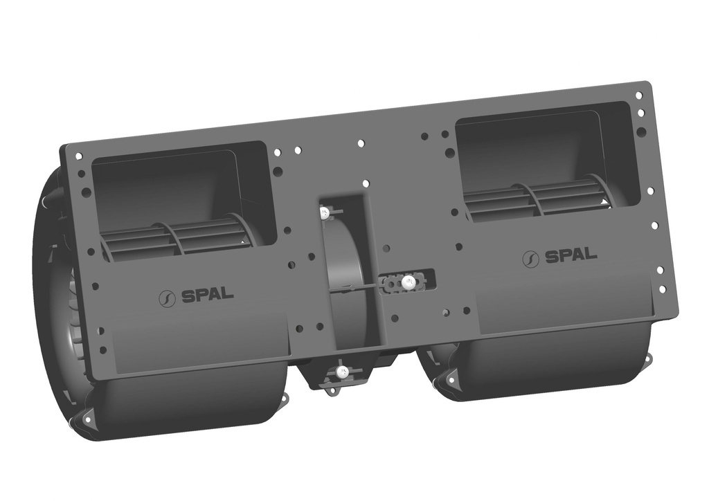 SPAL Double Radial fan 840 m³/h