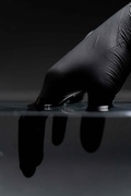 Assembly gloves / Work gloves black (X-large)