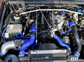 Volvo 700/940 Turbo Radiator Hoses Blue