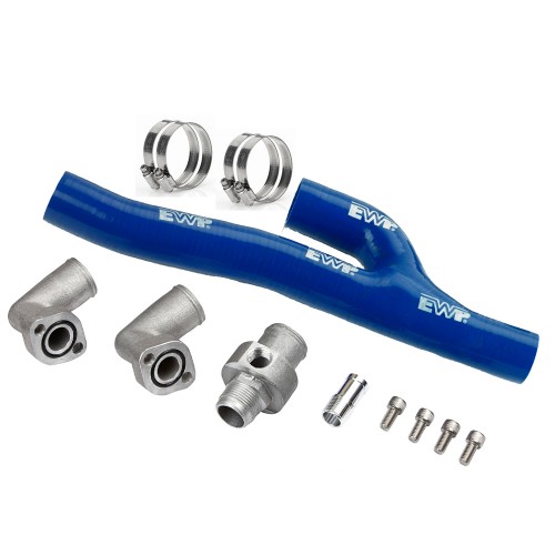 Davies Craig Chevrolet Big Block Water Pump Delete adapter kit (Blue hose)