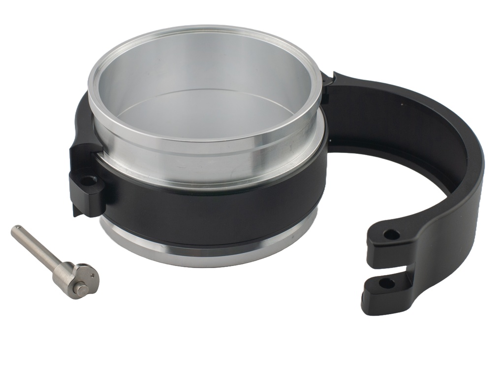 V-Band aluminum 3" - Axially movement