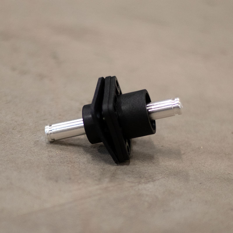 Bulkhead lead-through Battery cable (2x 8,0mm Quick connector)