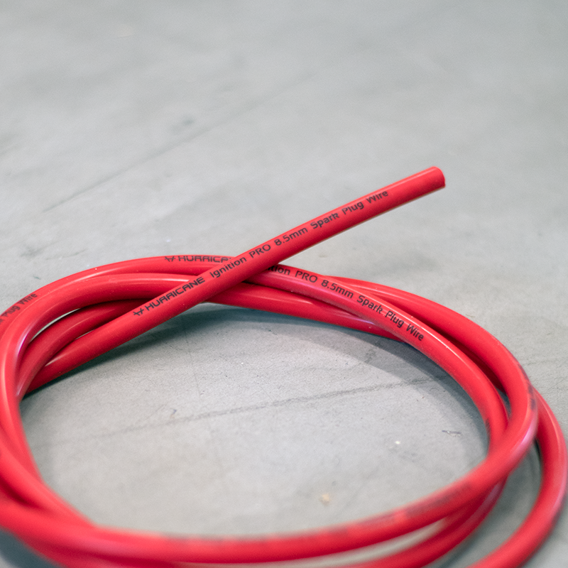 Hurricane Spark Plug Wire Ignition PRO 8.5mm Red