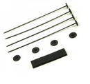 Mounting pins to coolers
