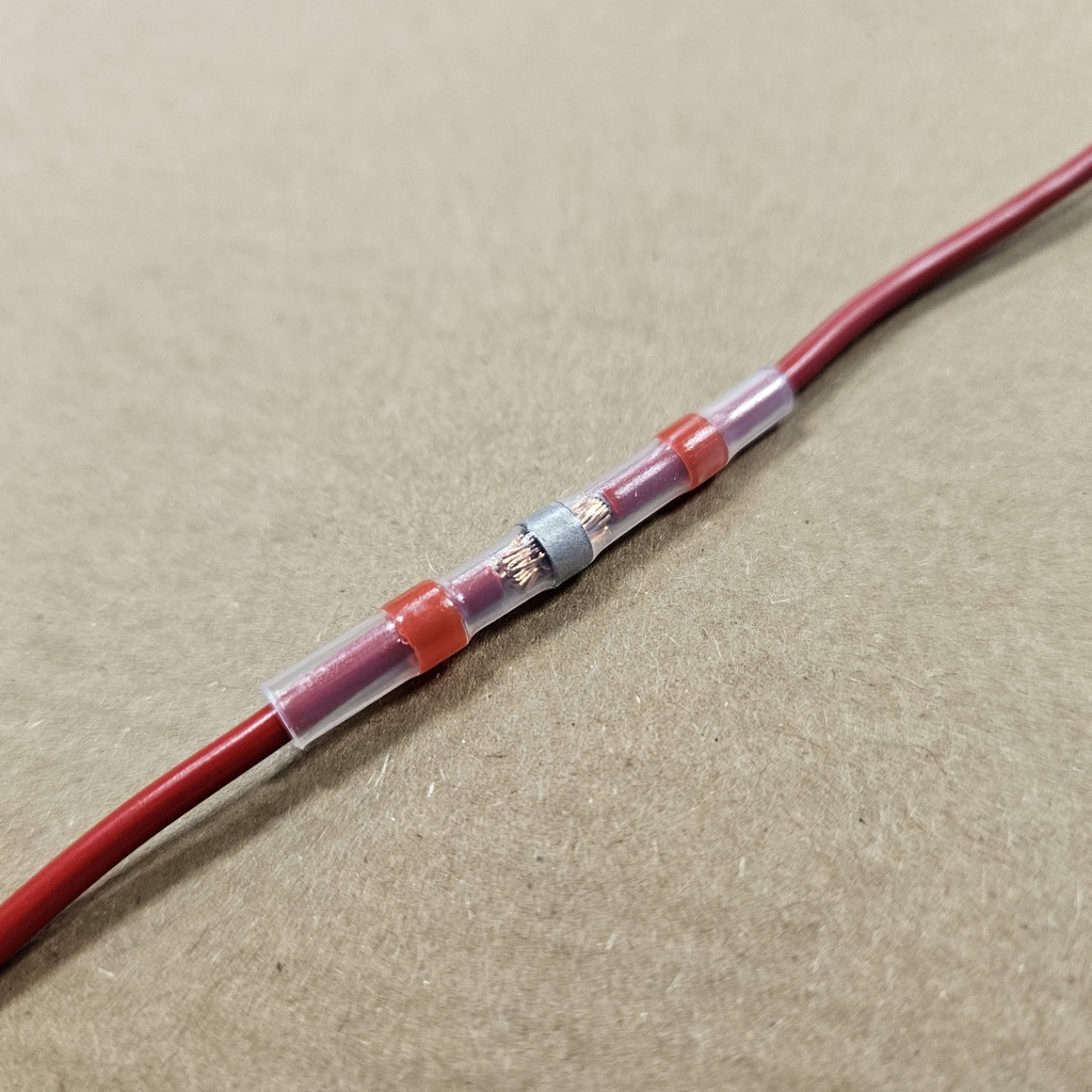 Joint sleeve Red Solder (10x)