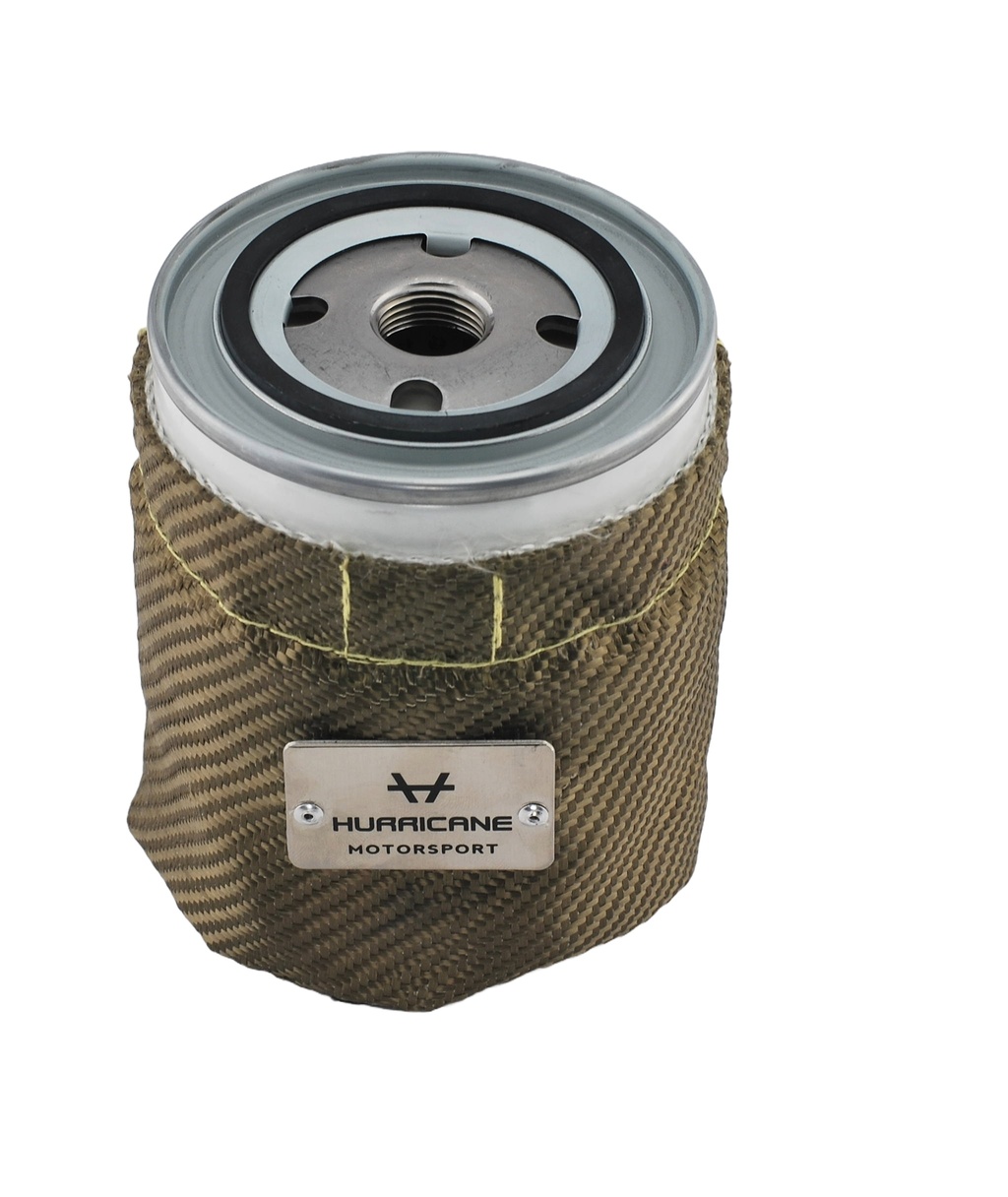 Hurricane heat protection for oil filter 83mm x 98mm - Titanium