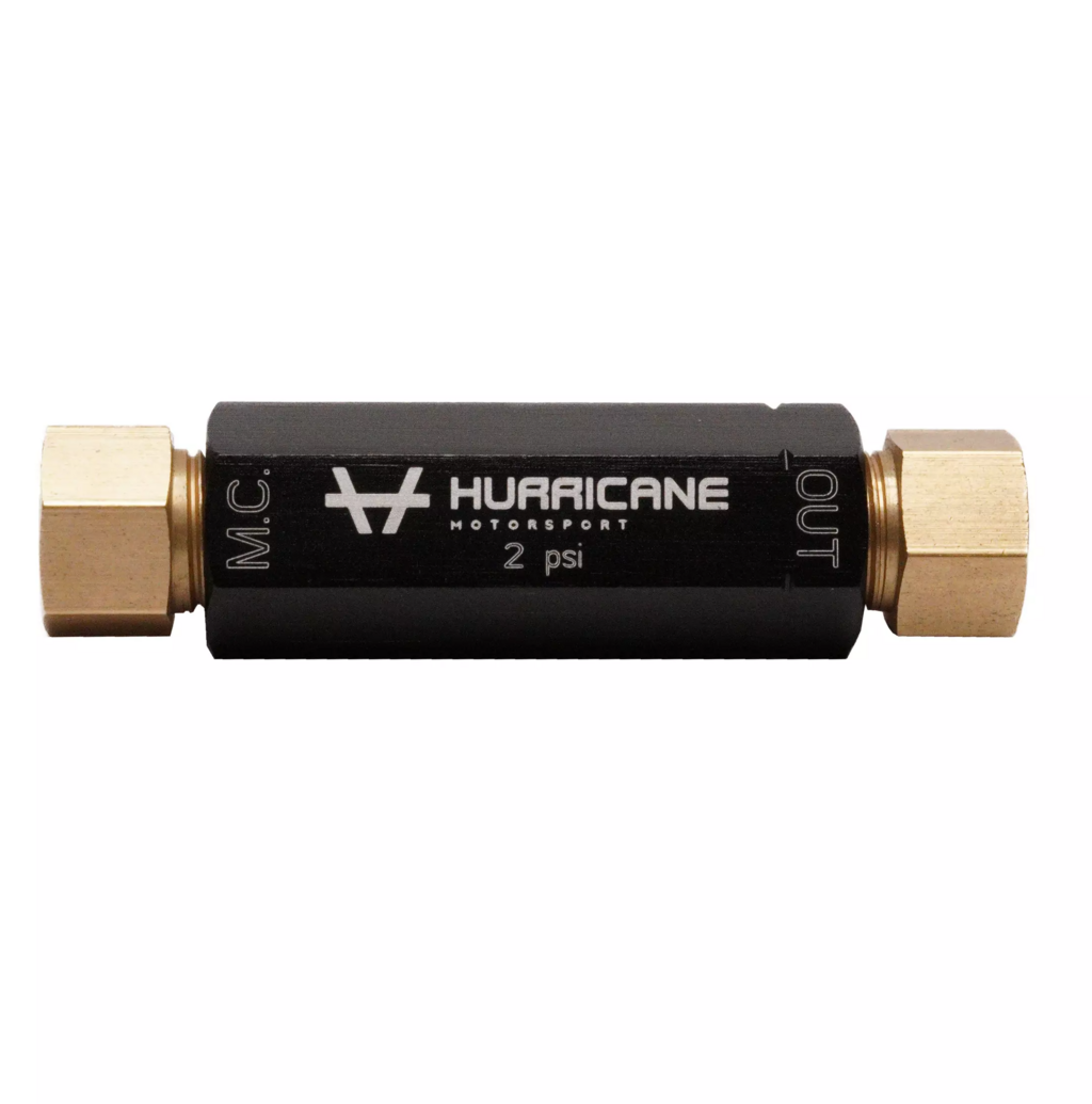 Hurricane Brake Pressure Reduction 2 PSI