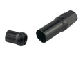 Wheel nut Kit of locking model Black M12x1,5