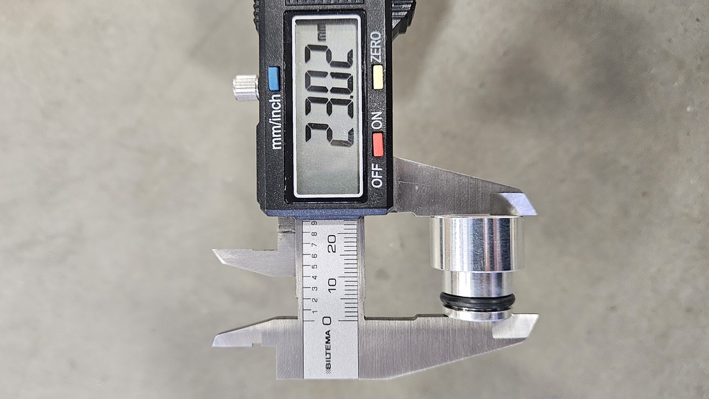 Adapter / spacer for 14mm Injector (for welding)