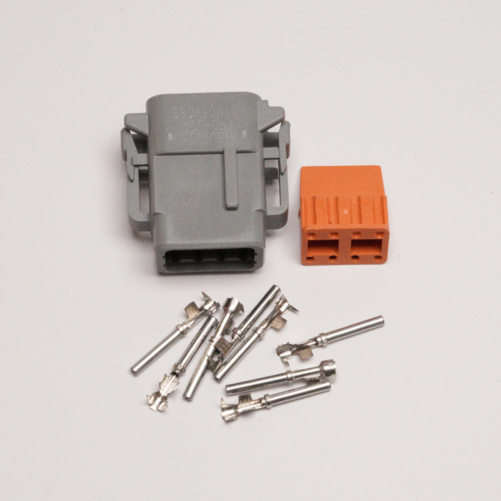 Connector 8-pin DTM series male