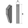 Intercooler End Tank 109x495mm