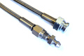 Steel braided clutch hose 35cm