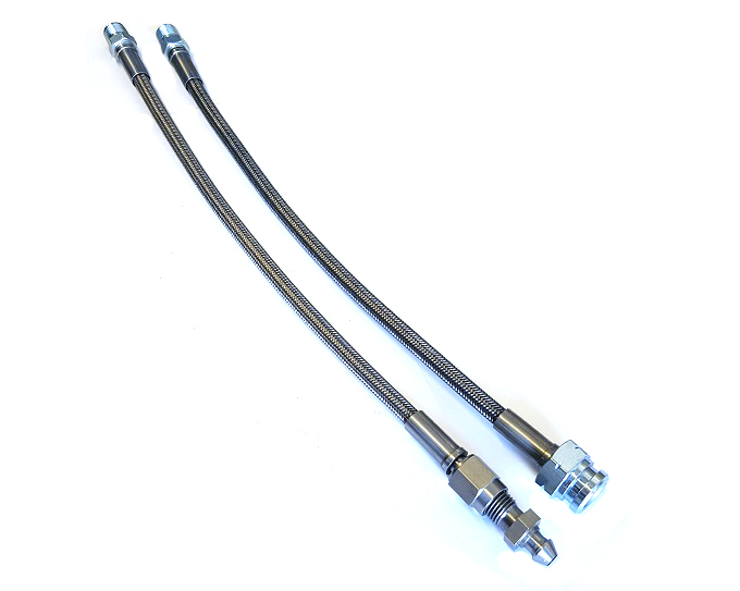 Steel braided clutch hose 35cm
