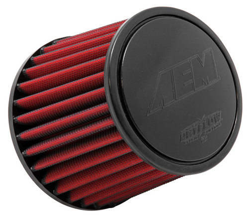 AEM Performance Dryflow 4" RED short