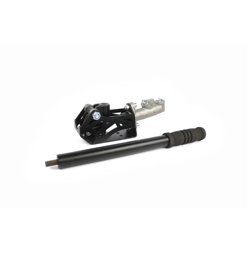 Inverted hydraulic handbrake with master brake cylinder (for external reservoir)