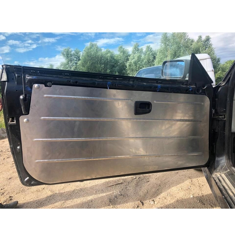 Door panel aluminum front BMW E36 coupe