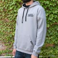 Pullover Hoodie, Adult Medium, Gray, 'Competition'