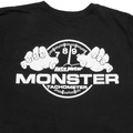 T-Shirt, Adult Large, Black, 'Monster'