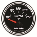 2-1/16" Water Temperature, 100-250 °F, Designer Black Ii